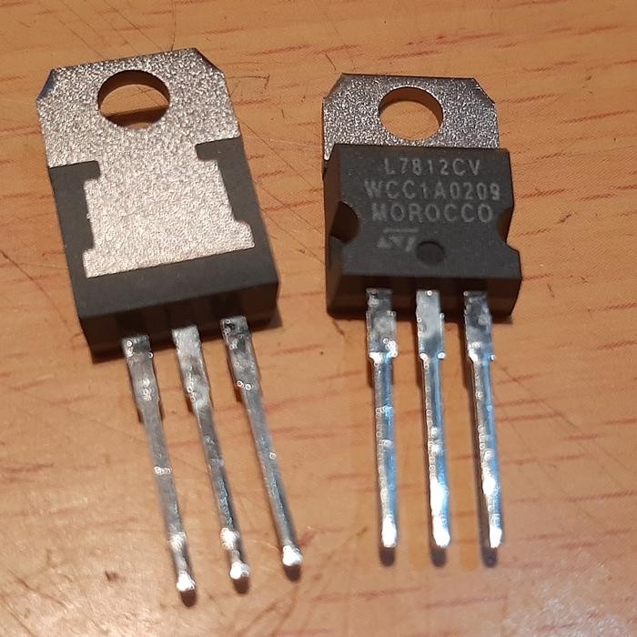 Part IC Regulator L 7812 CV 7812CV L7812CV L7812 +12V Original Brand ST NOS อุปกรณ์ไฟฟ้า