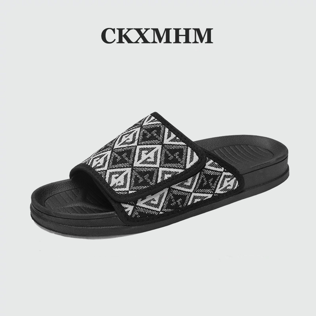 CKXMHM 39-46 Slipers For Men รองเท้าแตะขนาดใหญ่