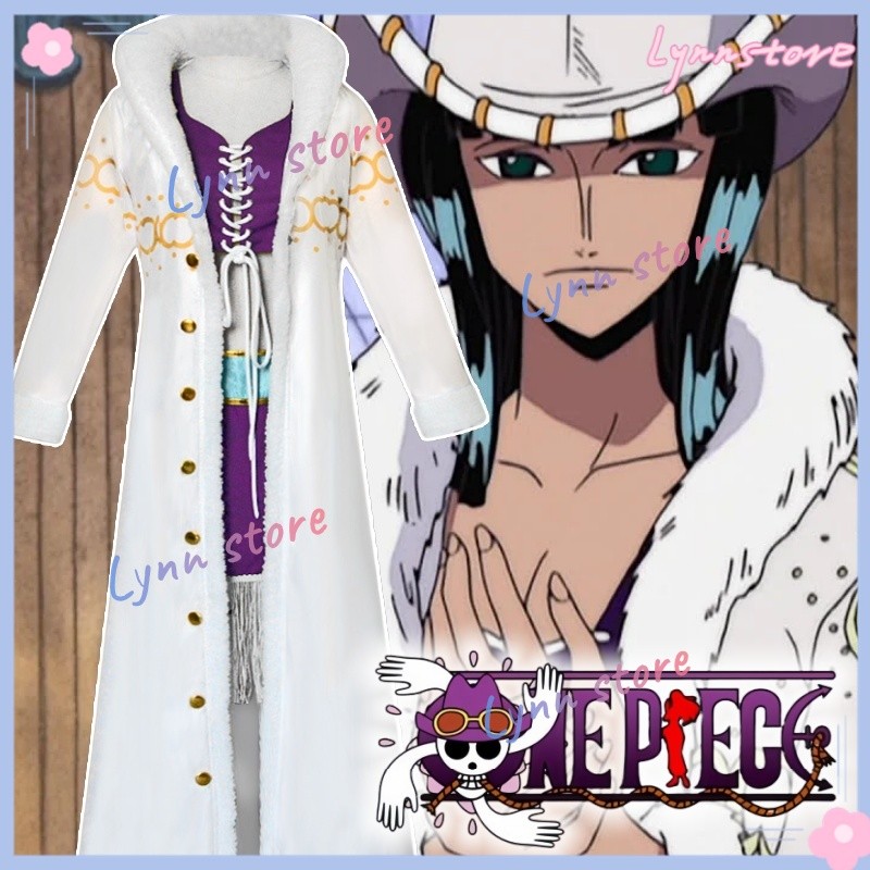 อะนิเมะ ONE PIECE NICO ROBIN คอสเพลย์เครื่องแต่งกายสีม่วงชุดเครื่องแบบเสื้อชุดฮาโลวีน Cos Convention ชุด