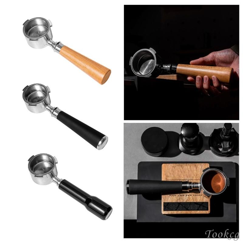 [Tookcg] 51mm Bottomless Portafilter Professional สะดวกเปลี่ยนที่ถอดออกได้ Espresso Portafilter สําห
