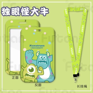 มอนสเตอร์ Story ชื่อบัตรรถบัสปลอกหุ้มบัตรทรวงอก#FT32