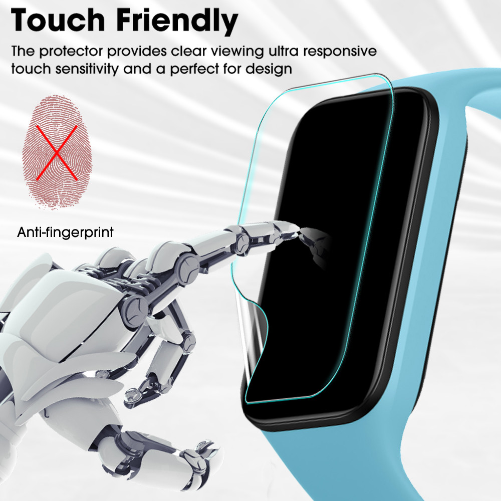 Slxc-1/2/3/5 ชิ้นฟิล์ม HD Hydrogel - สําหรับ Xiaomi Mi Band 9 Active - ตัวป้องกันหน้าจอแบบนุ่มบางเฉียบ - ป้องกันรอยขีดข่วน, ป้องกันการชนกัน, ครอบคลุมเต็มรูปแบบ - อุปกรณ์เสริมนาฬิกาอัจฉริยะ - รูปที่ 5