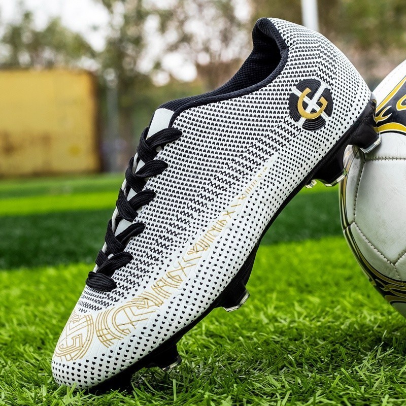 ผู้ชายสนามหญ้ากลางแจ้งรองเท้าฝึกซ้อมฟุตบอล Nike Nike Tiempo FG รองเท้ากีฬาฟุตบอล A5UA SO57W5IW75S57I