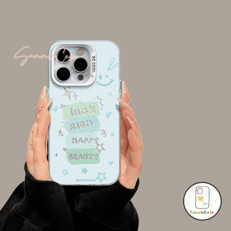 โชค จดหมาย สำหรับ VIVO Y16 Y12 Y12i Y17s Y12s Y35 Y21 Y27 Y31 Y36 Y22s Y27s Y11 Y20 Y17 Y15 Y91 Y22 Y21s Y02 แฟชั่น เคส
