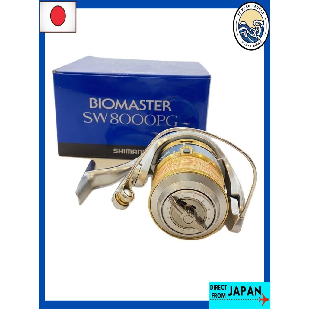 รอกหมุน SHIMANO BIOMASTER SW8000PG-A B [สินค้ามือสอง/ส่งตรงจากญี่ปุ่น]