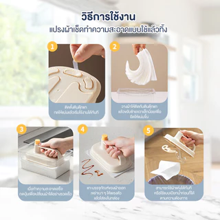 แปรงทำความสะอาด แปรงล้าง แปรงทำความสะอาด อเนกประสงค์ ผ้าซับน้ำ แบบมือจับ สามารถถอดล้างได้ ขจัดคราบมากยิ่งขึ้น