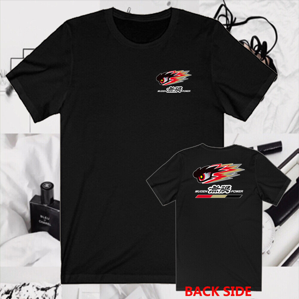 เสื้อยืดเสื้อเชิ้ตผู้ชาย Mugen Power Japan Tuner Racing