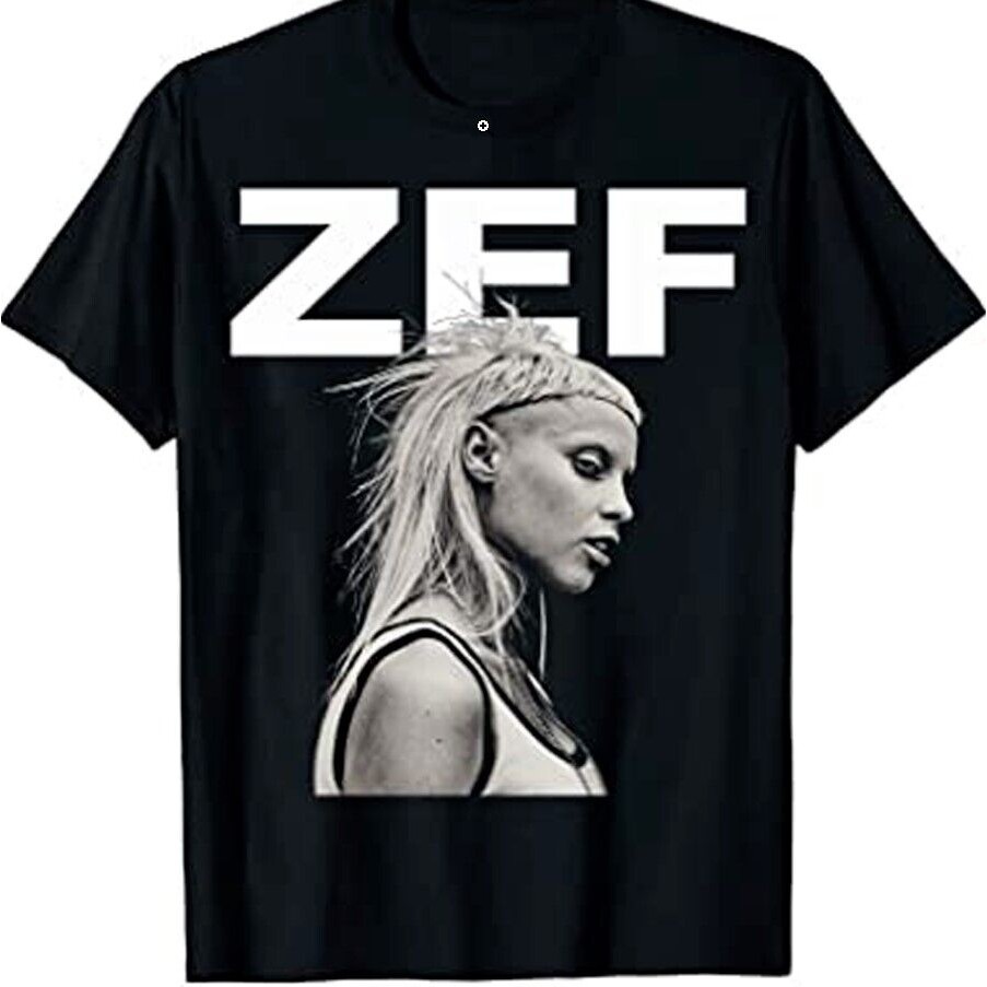 Yolandi Visser Die Antwoord Band เสื้อยืดผ้าฝ้ายสั้น