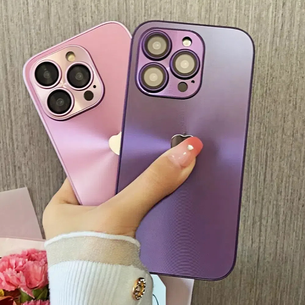 หรูหรากันกระแทกหุ้มเกราะเคสโทรศัพท์สําหรับiPhone 16 15 11 12 13 14 Pro Max PlusกันกระแทกMatte Softบัฟเฟอร์ปกแข็ง