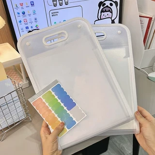 กล่องใส่เอกสาร แฟ้มใส่เอกสาร a4 สำหรับ สำนักงาน โรงเรียน 13 ช่อง มีให้เลือก 4 สี กระเป๋าใส่เอกสาร