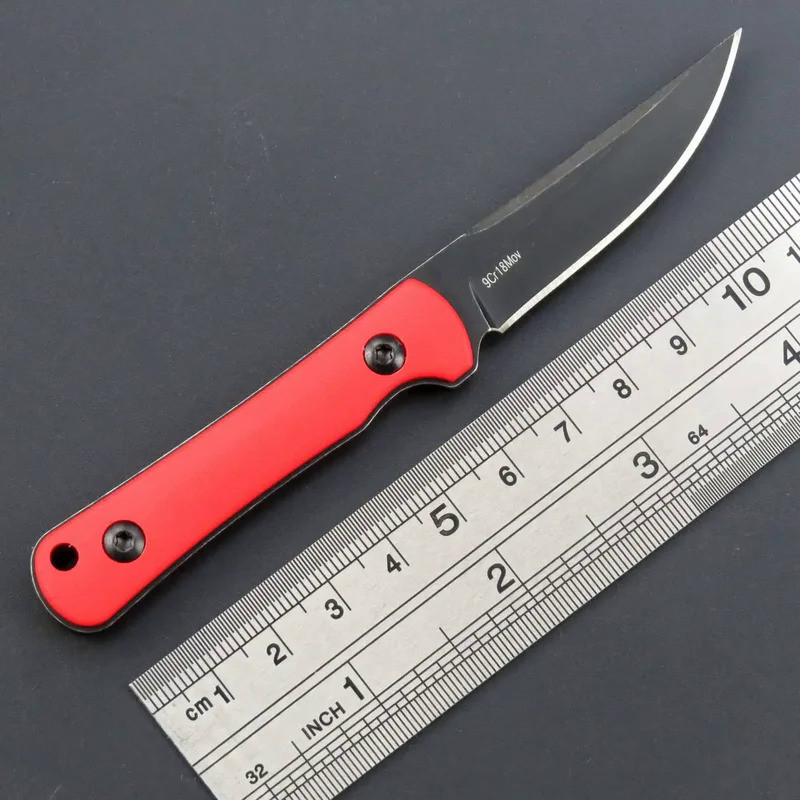 NEW Eafengrow C1296 Fixed Blade Knife 9Cr18Mov Blade G10 Handle EDC Tool Neck Knife for Outdoor Camp