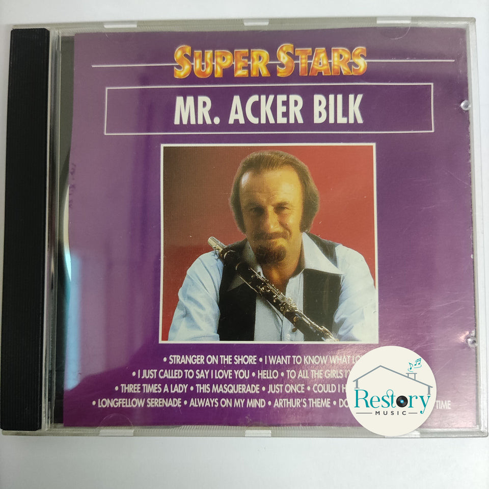 ซีดี MR.Acker Bilk - Super Stars (CD) (VG+)