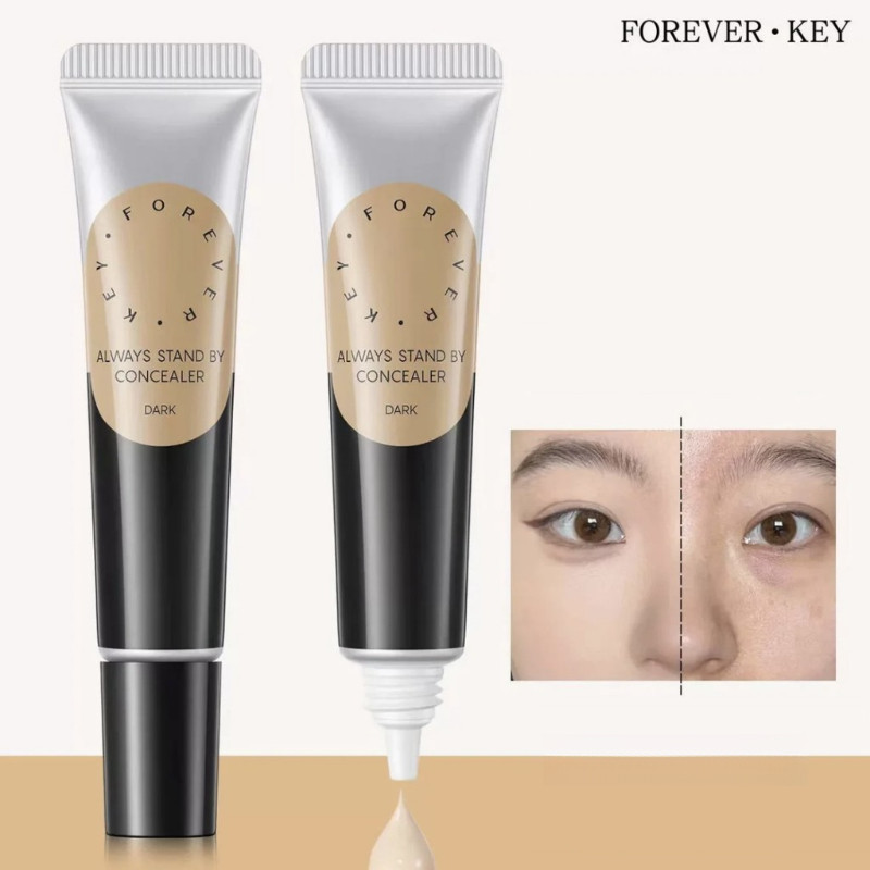 FOREVERKEY คอนซีลเลอร ์ ครีมคอนซีลเลอร ์ ปากกาครอบคลุมจุดด ่ างดําบนใบหน ้ าคอนซีลเลอร ์ ของแท ้