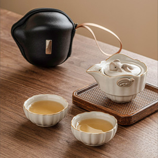 ชุดกาน้ําชา ชุดชงชา ชุดกาน้ำชา ชุดชงชาจีน ชุดชงชาพกพา กาน้ำช…