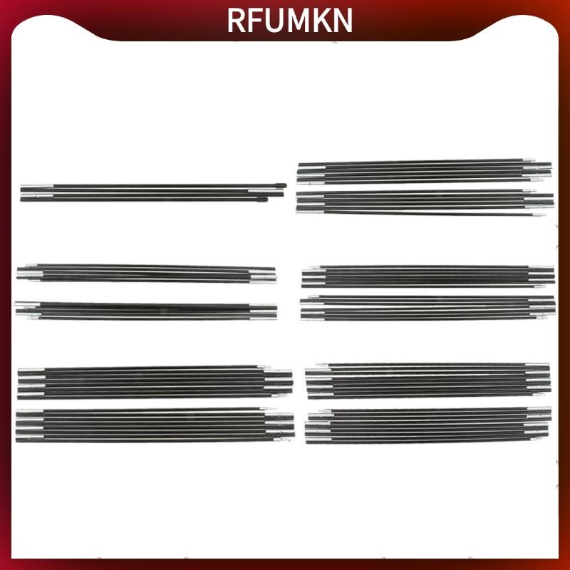 [rfumkn] เสาเต็นท์ผ้าใบกันน้ําแบบปรับได้, แท่งไฟเบอร์กลาสน้ําหนักเบาสําหรับตั้งแคมป์ที่หลบภัยและกันสาด