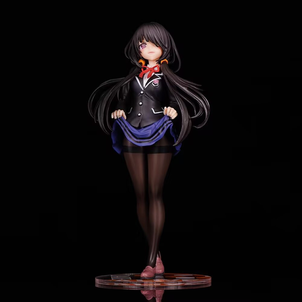 Date A LIVE POP Tokisaki Kurumi ชุดนักเรียน PVC Action Figure