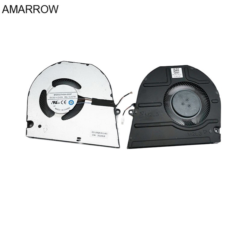 พัดลมระบายความร้อน CPU แล็ปท็อปสําหรับ DELL Inspiron 14 5425 5420 05V75Y 5V75Y ฮีทซิงค์หม้อน้ําทองเห