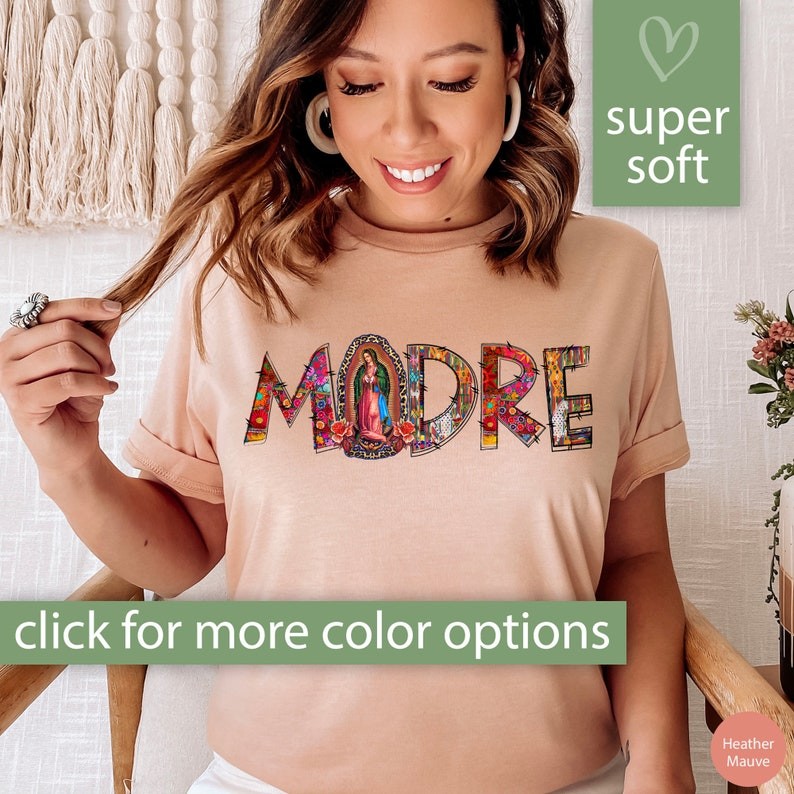 Madre Shirt for Mothers Day Shirt, Mom Shirt for Dia De Las Madres, Madre Tshirt, Spanish Shirt, Lat