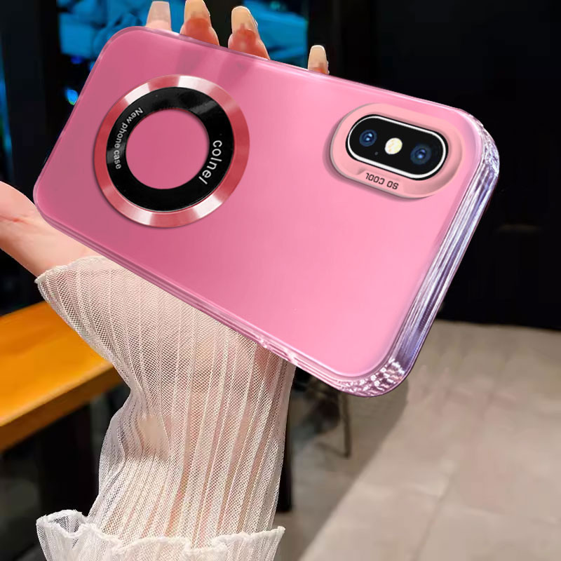 เคส ปลอก iPhone x S XR XS MAX เคสโทรศัพท์ Anti vibration COVER Anti SLIP ultra-thin Magnetic suction Ring แขนป้องกัน cyywcxq