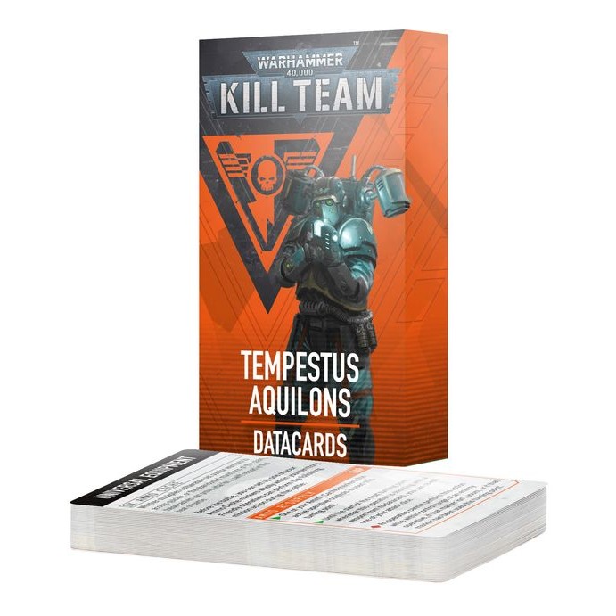 (GWพร้อมส่ง) KILL TEAM: Tempestus Aquilons Datacards (ENG)