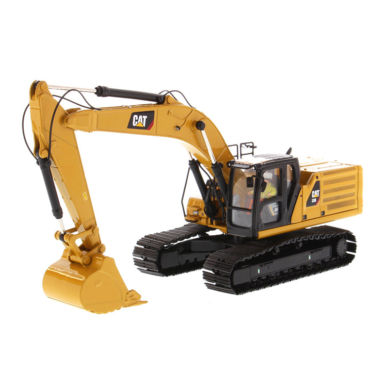 มีจําหน่าย DM 1/50 CAT 336 Excavator 卡特336 Excavator 合金工车模型85586