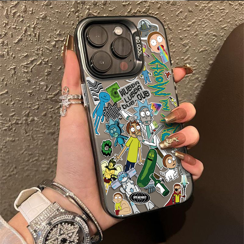COD เคส ไอโฟน11 For iPhone 12 13 14 15 16 Pro MAX 7 8 14 15 Plus XR XSMAX SE เคสโทรศัพท์มือถือแฟชั่นการ์ตูนอนิเมะสุดหรู