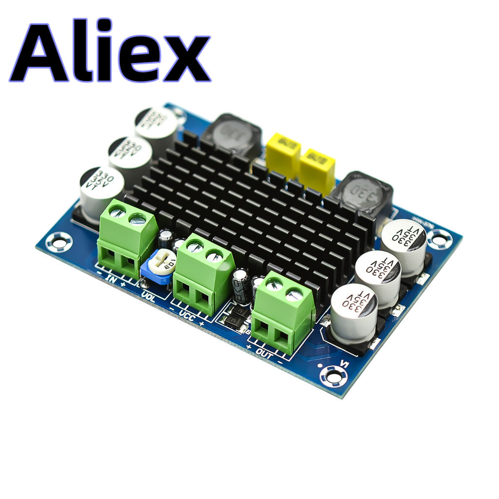 Xh-m542 DC 12-26V 100W บอร์ดขยายเสียงดิจิตอลแบบโมโนช่อง