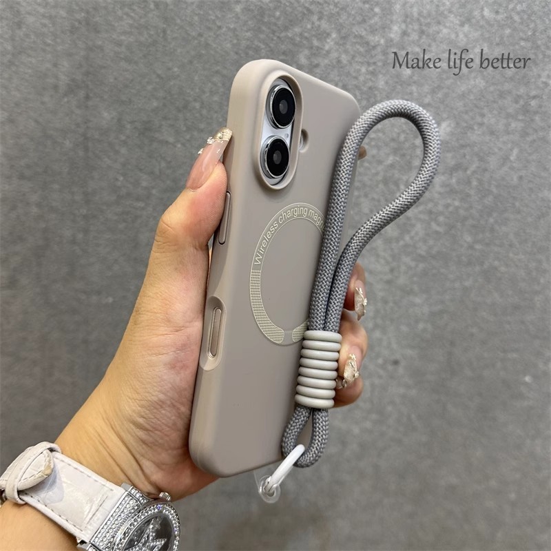 ใหม่ซิลิโคนเหลวแม่เหล็ก Skin Sensing เคสโทรศัพท์ออกแบบมาสําหรับ IPhone 11 12 13 14 15 16Pro Max14 15 16plus รวมทุกอย่าง Anti Drop กรณี