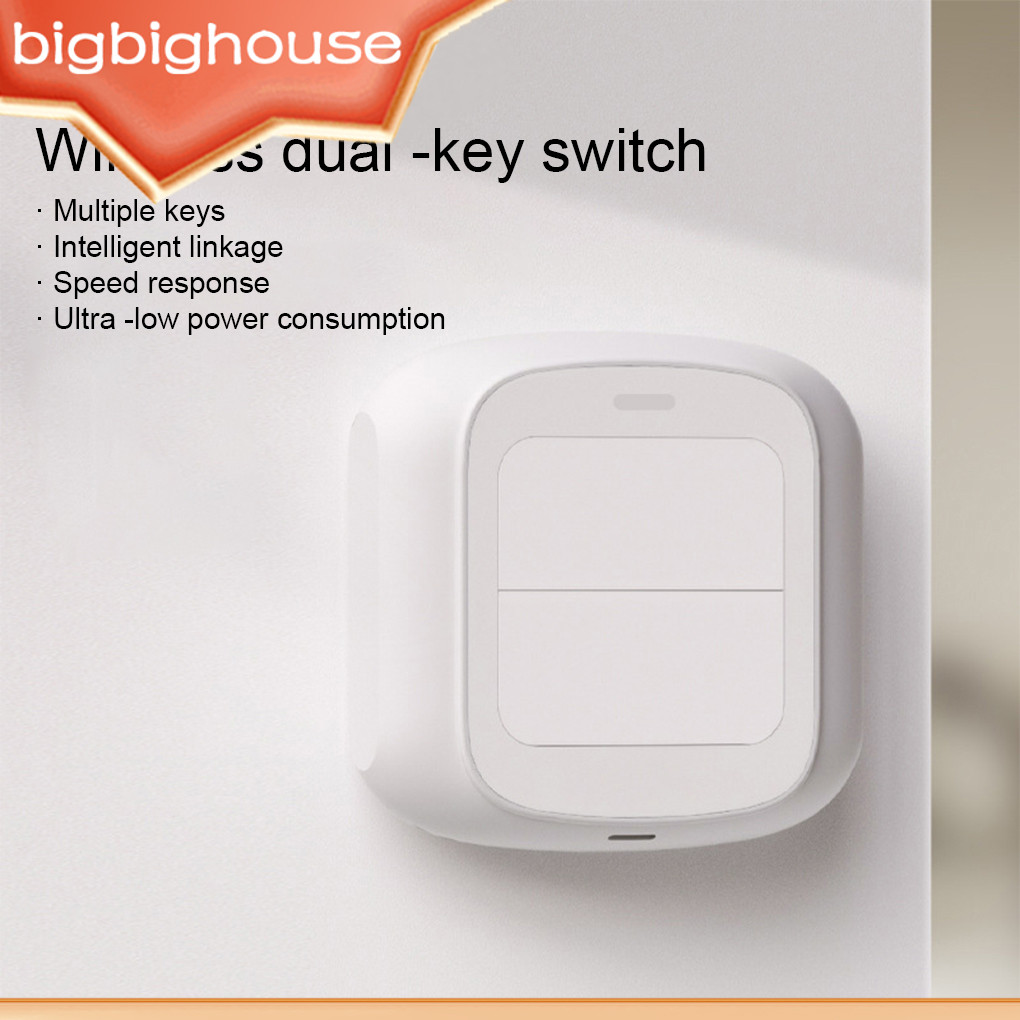 1/2/3/4 สีขาว Tuya Wifi สวิตช์ผนังใช้งานง่ายสําหรับ Smarter Home Switch ปุ่มกดสวิตช์ฉาก Push Smart C