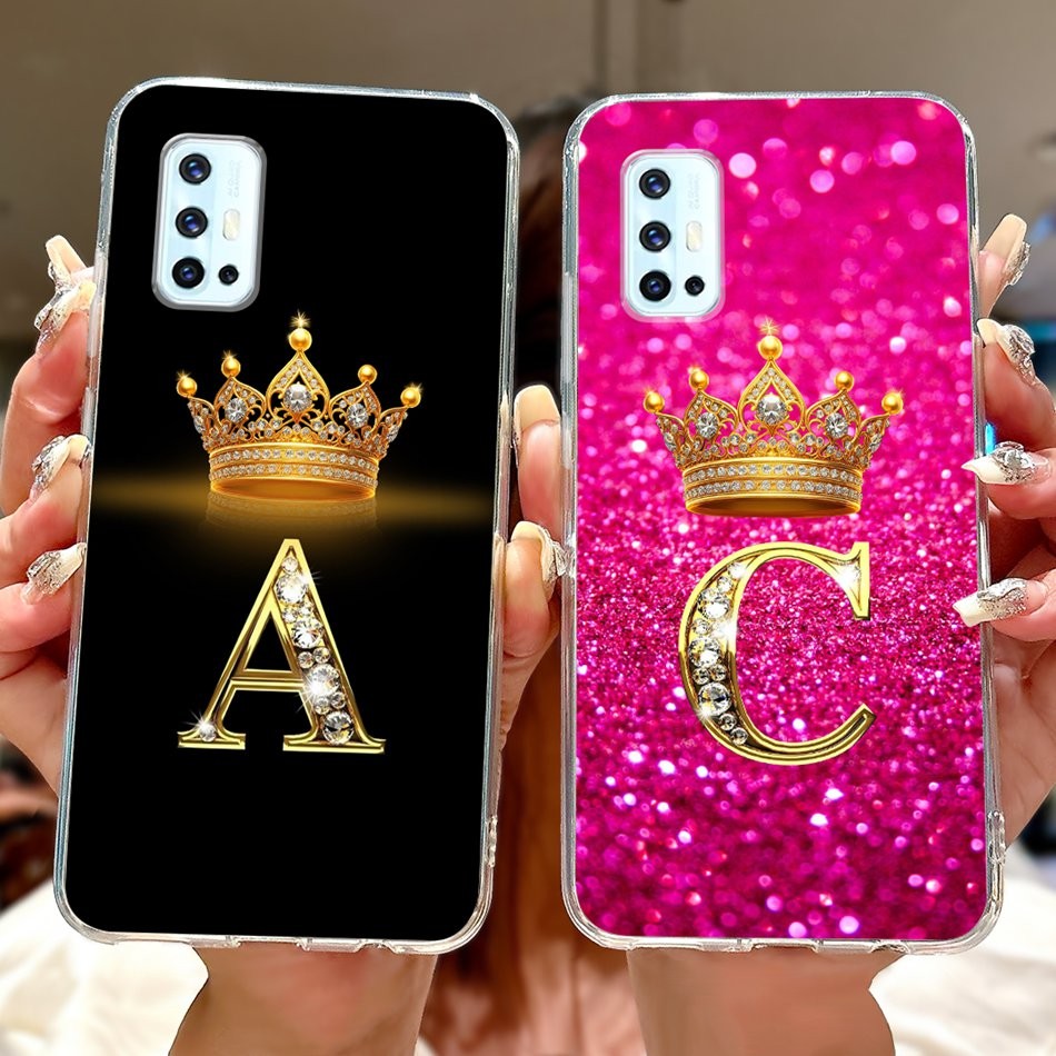 Vivo V17 V 17 Pro 1909 1910 1919 ใหม่แฟชั่นมงกุฎเริ่มต้นคู่เคสโทรศัพท์ VivoV17 17Pro ซิลิโคนนุ่ม TPU กรณี