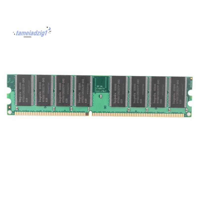 DDR 1GB หน่วยความจํา PC Ram DDR1 เดสก์ท็อป PC3200 400MHz 184 Pin Non-ECC คอมพิวเตอร์ Memoria โมดูล