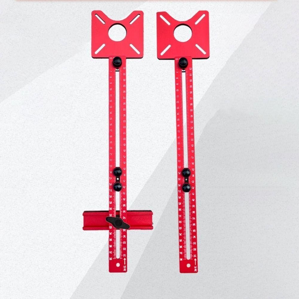 ซื้อซ้ํา ตัวระบุตําแหน่งเจาะ,เมตริก/นิ้วที่ถอดออกได้4 ใน 1เราเตอร์วงกลมตัดจิ๊ก,อลูมิเนียมอัลลอยด์เจาะ ผู้วางตําแหน่ง เครื่องมือปรับงานไม้เครื่องมือเจาะที่แม่นยํา - รูปที่ 7