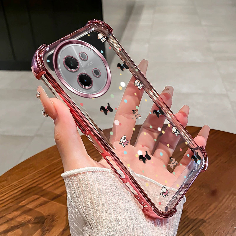 เคสสําหรับ Vivo V30E เคสโทรศัพท์ TPU 2025 กันกระแทกการออกแบบใหม่สุนัขน่ารัก softCase SZ14