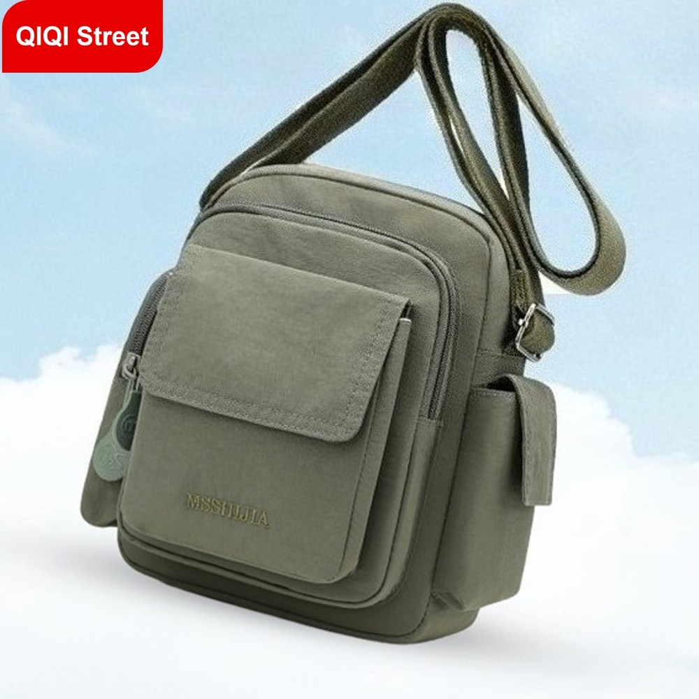 กระเป๋าสะพาย,กระเป๋าโทรศัพท์หลายช่องผ้าไนลอนกันน้ําแบบใหม่