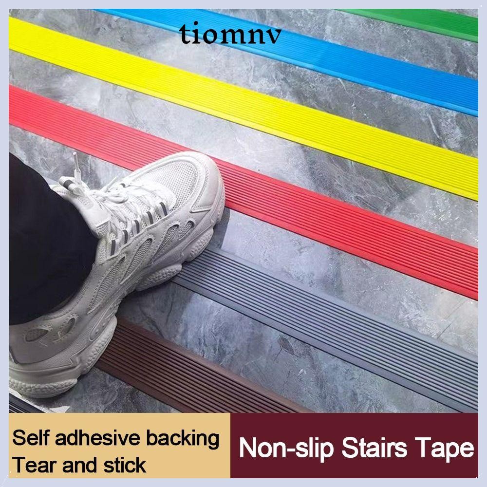 TIOMNV56 แถบบันไดกันลื่น, แถบบันได PVC แบบมีกาวในตัว, แถบกดพรมกันลื่นป้องกันขั้นตอนพรมอนุบาล