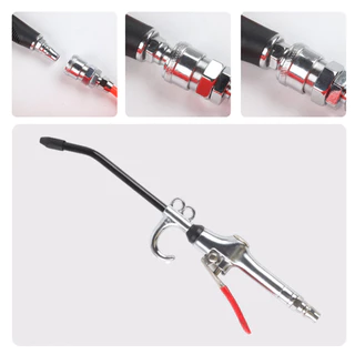 【COD】 ปืนเป่าลมแรงดันสูง ปืนเป่าลม ปืนฉีดลม ปืนทําความสะอาดฝุ่น Air Blow Gun Kit ปืนลม อลูมิเนียมอัลลอยด์