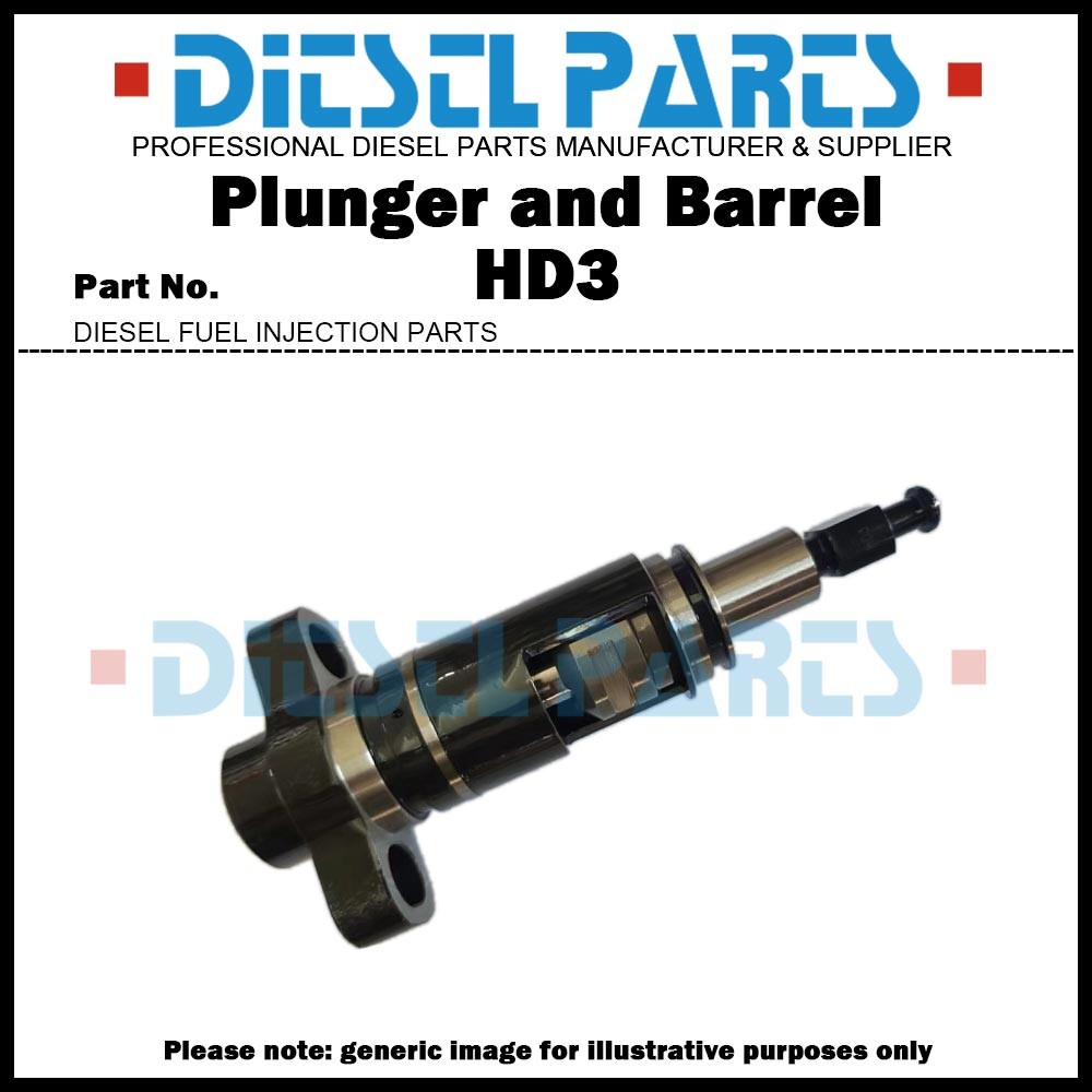 Plunger และ Barrel Assembly Plunger Block HD3 สําหรับ ISUZU 6WF1*--*