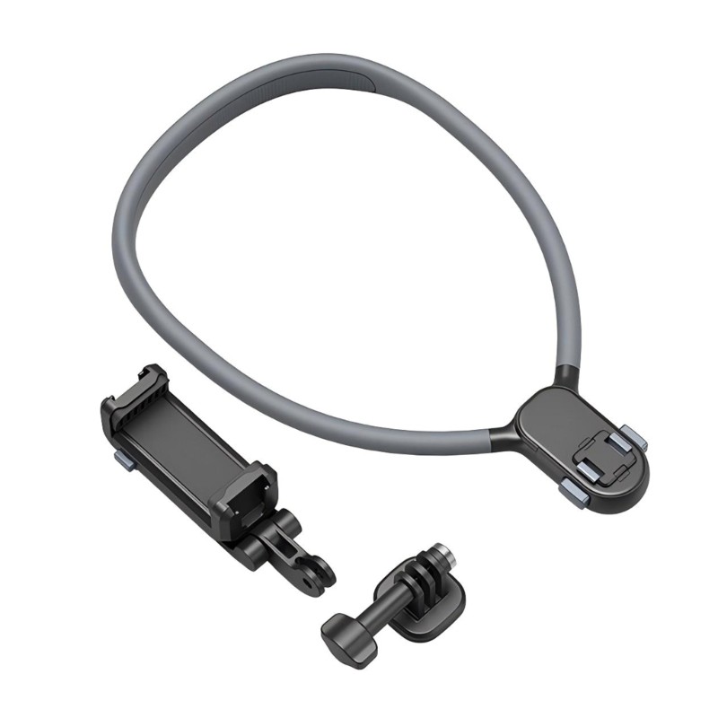 QUU ที่วางโทรศัพท์แบบคล้องคอแบบแม่เหล็กสําหรับสมาร์ทโฟนเหมาะสําหรับการบันทึก Vlog