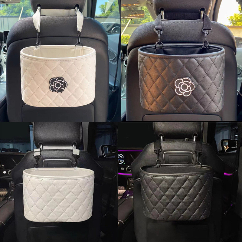 Creative Car Seat Back Buggy Bag Hanging Bag Korean Cartoon for Car Interior Multifunctional Storage