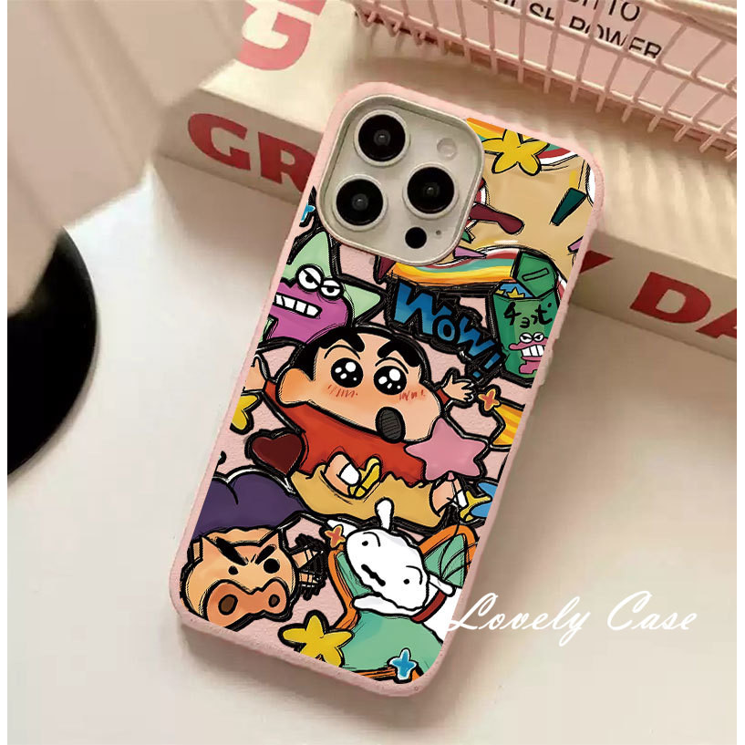 ปลอกสําหรับ Huawei X8B X9B Honor X9C X9A X8A X8 Honor X7C X7B X7A X7 Honor 200 Pro 5G 200 Lite Honor X6A X6B X5 Plus X5B Shin Chan ปกหลังเคสโทรศัพท์ - รูปที่ 2