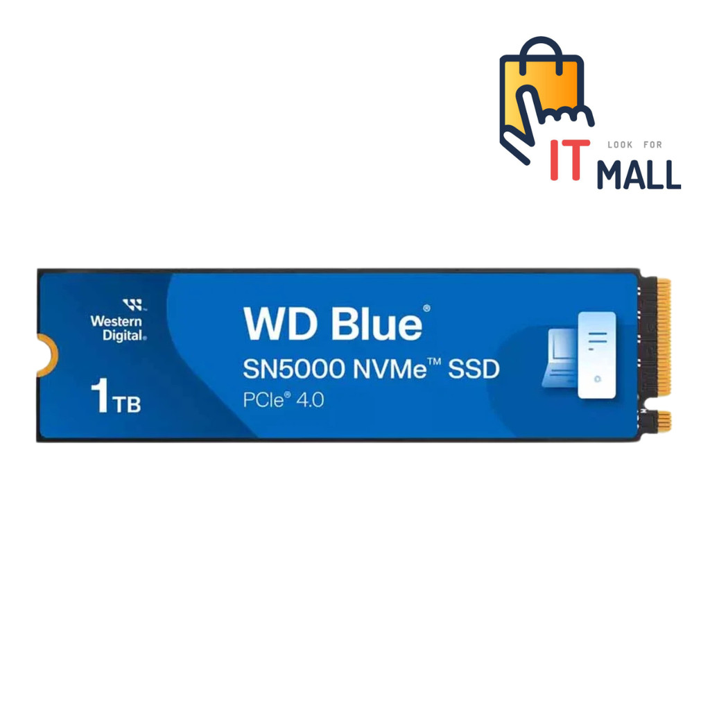 WD SSD M.2 NVMe WD BLUE SN5000 1TB GEN 4.0 (WDS100T4B0E-NVME)