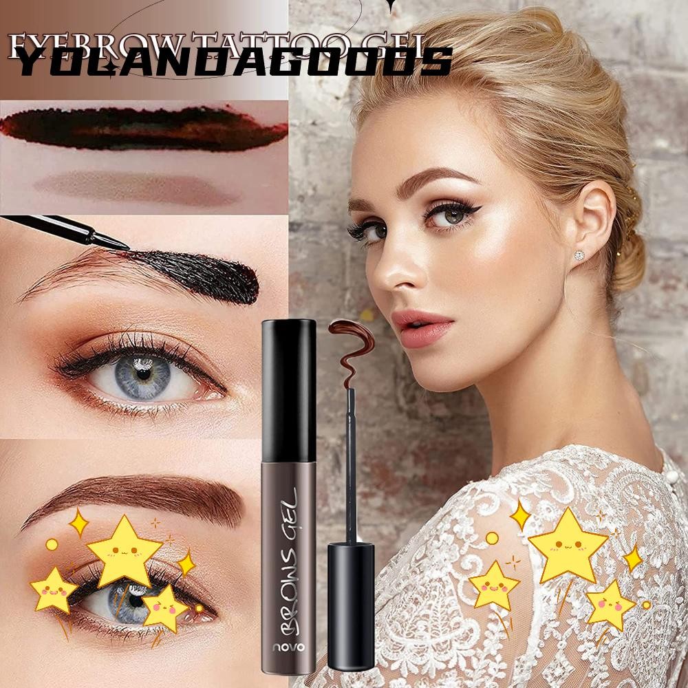 YOLA Peel Tattoo EyeBrow Gel EyeBrow Tint Waterproof EyeBrow Tattoo Tint EyeBrow Gel