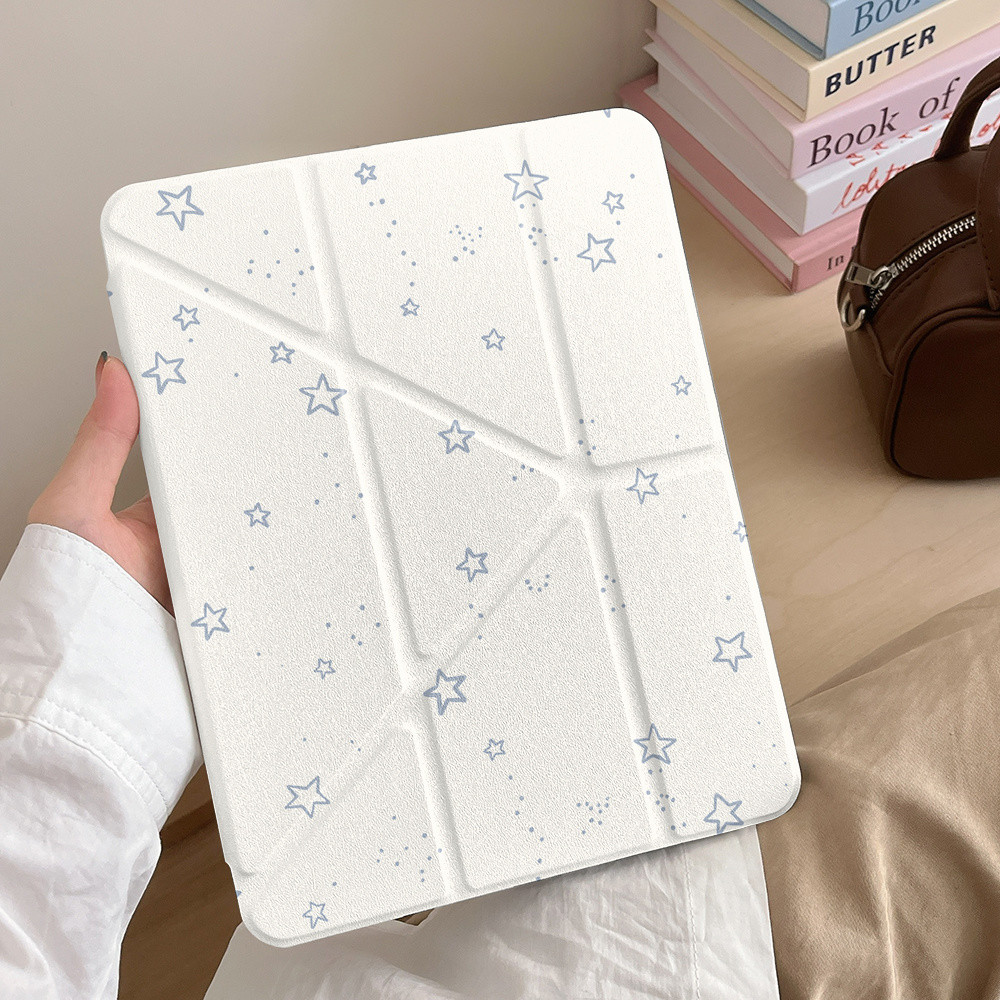 [คลังสินค้าพร้อม]Y พับเคส iPad แม่เหล็กพร้อมช่องเสียบปากกาเข้ากันได้สําหรับ iPad Pro 2022/2021/2020 11 นิ้ว AIR3 10.5 iPad 10th 2022 10.9 9th 8th 7th 10.2 AIR5 4 10.9 Ink-Generation