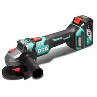 DCA เครื่องเจัยรไร้สาย 4" 20V รุ่น ADSM04-100(EM) ชุดเซ็ตพร้อมแบต 4.0Ah