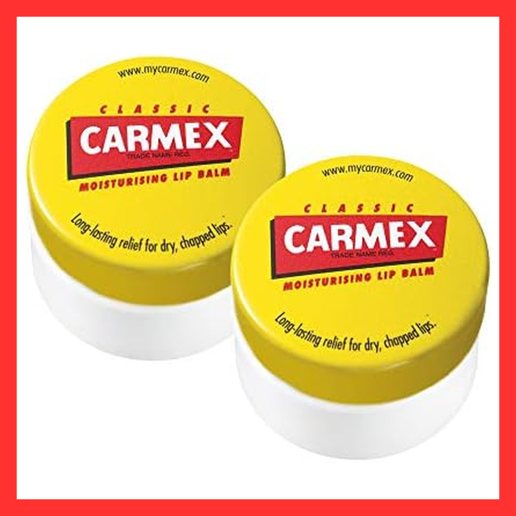 CARMEX Lip Balm Jar Type Set of 2
