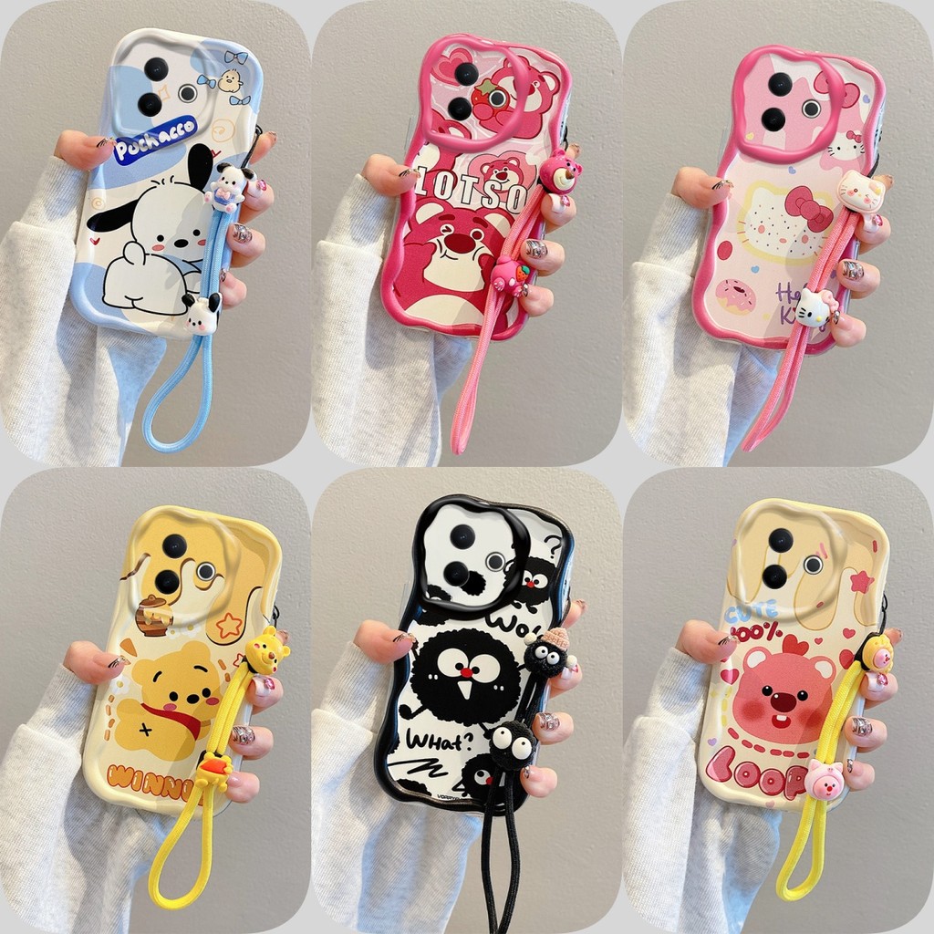 เคส VIVO Y39 สไตล์อนิเมะป้องกันการตก เคสซิลิโคนอ่อนนุ่ม TYMR2