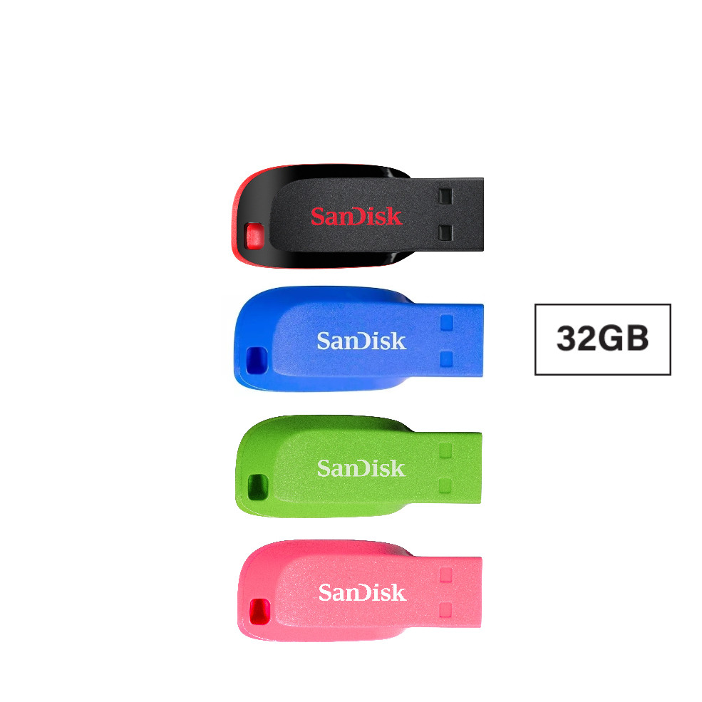 SANDISK FLASH DRIVE CRUZER BLADE 32GB USB2.0