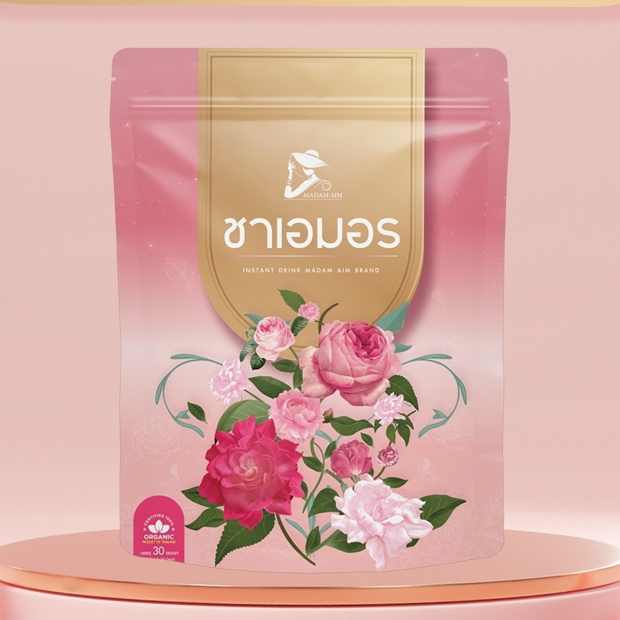 ชาสมุนไพร เอมอร สมุนไพรขับประจำเดือน เหมาะสำหรับคุณผู้หญิง (1 ห่อบรรจุ 30ซองชา) - รูปที่ 2