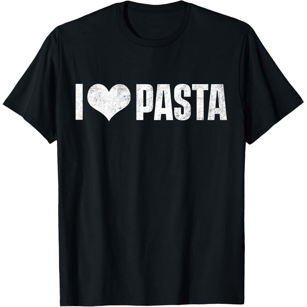I Love Pasta Italian Pasta Lovers Gift Tee เสื้อยืด