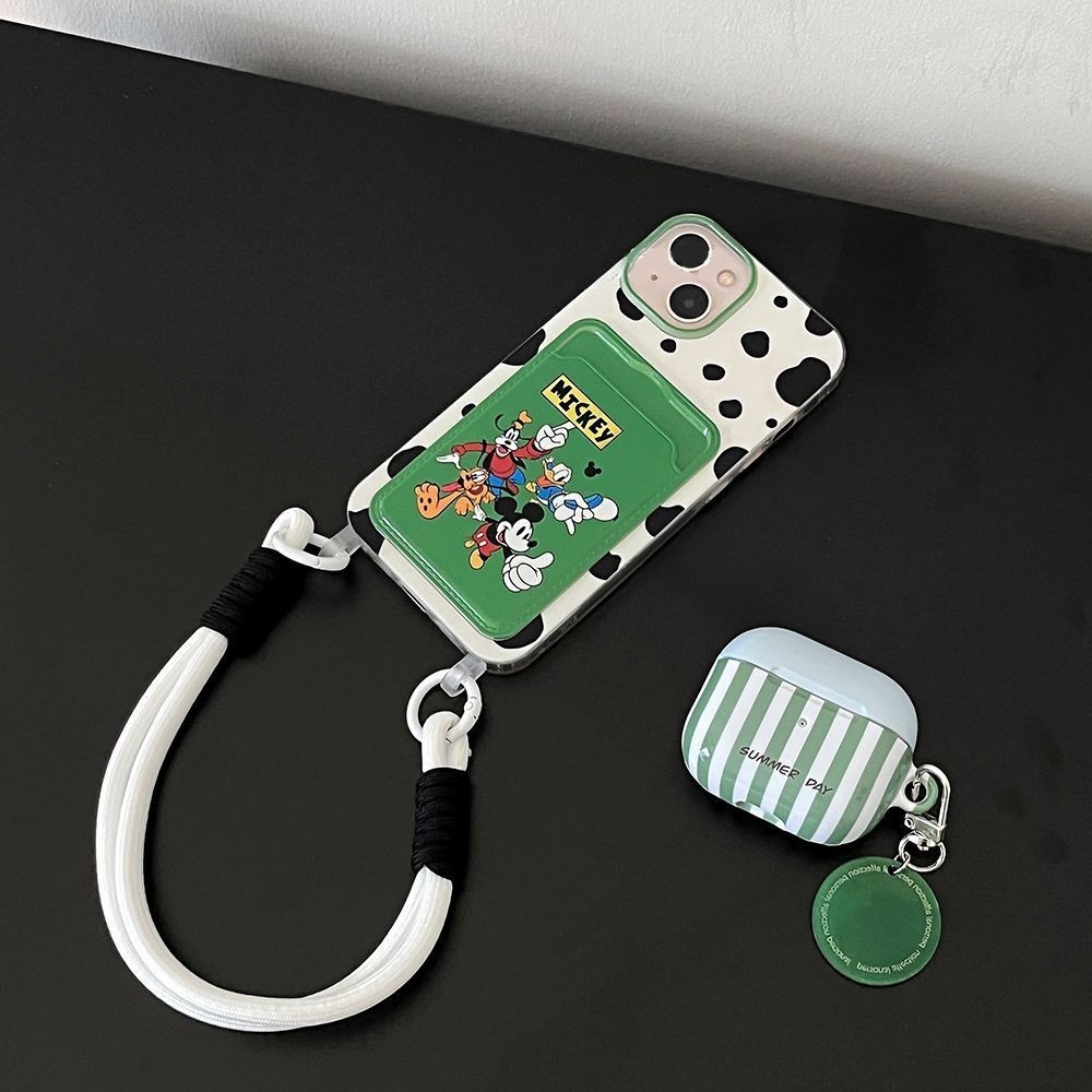 Insสไตล์วัวพิมพ์การ์ตูนmickeyกระเป๋าสําหรับiphone15promaxเคสโทรศัพท์apple 14ขนาดเล็กIphone16ฤดูใบไม้ร่วงทน12proน่ารักการ์ตูน11แพ็คเต็มXs/xr Soft Shell 7/8 Plusกรณี